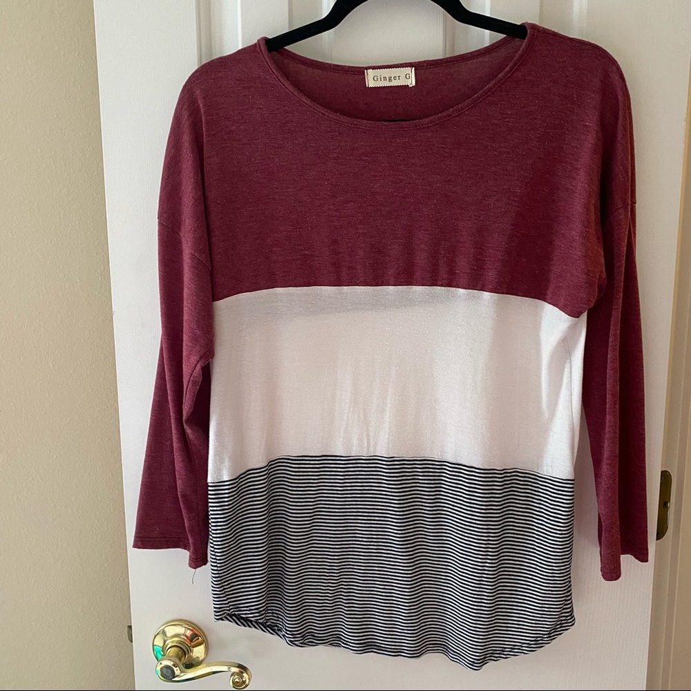 Ginger G 3/4 Sleeve Shirt